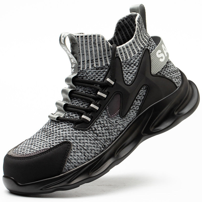 Summer Breathable Steel Toe Cap, Anti-smash, Anti-stab, Lightweight And Comfortable Protective Shoes