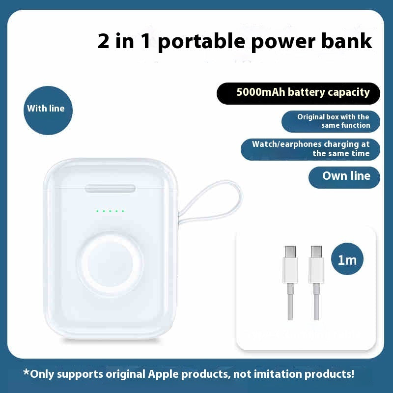 Bluetooth Headset Charging Bin Box Watch Charger