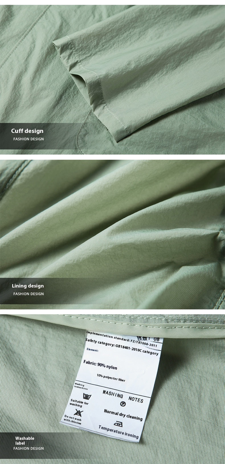 Men's Casual Suit Spring And Summer Thin Single-breasted Sunscreen Benxi Coat