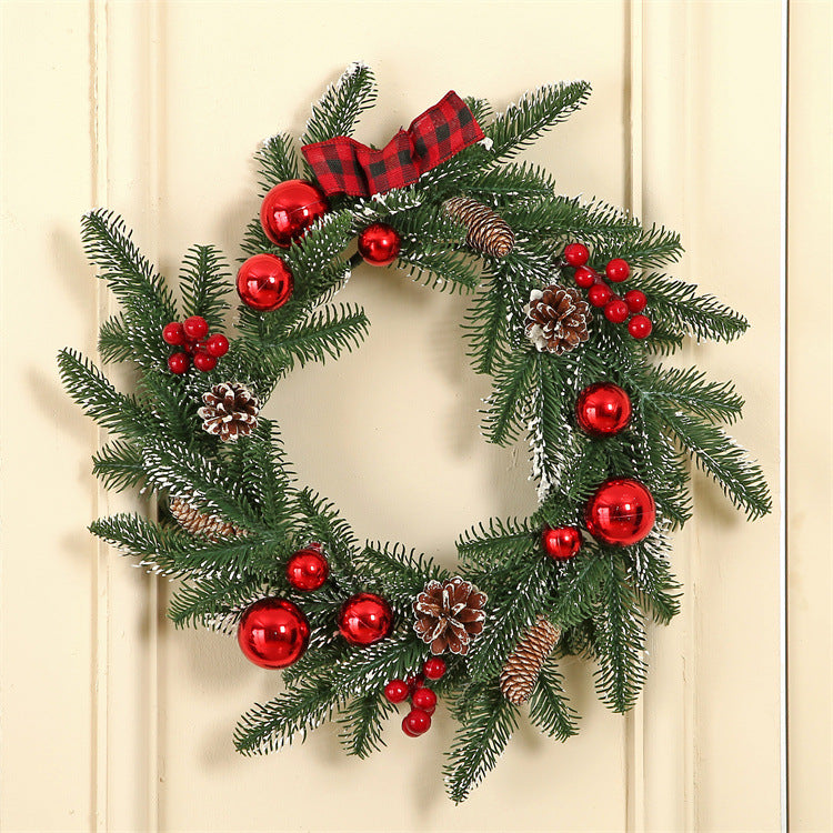 Simulation Rattan Wall Hanging Decoration Layout