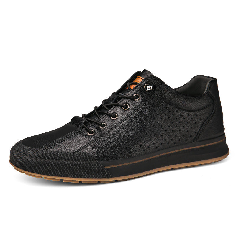 Men's White Shoes Breathable All-matching