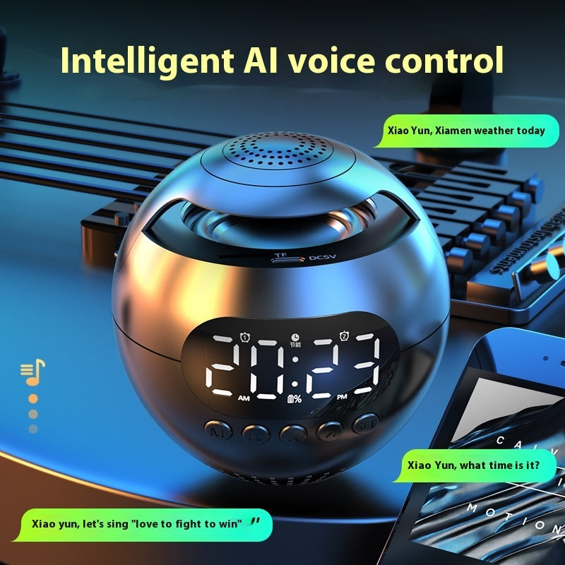 F6 AI Smart Bluetooth Audio Wireless Alarm Clock