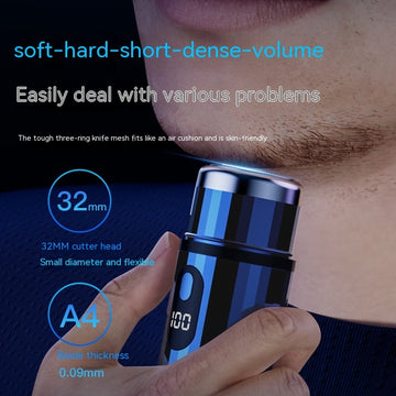 Men's Fashion Casual 3D Floating Knife Head Shaver