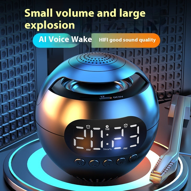 F6 AI Smart Bluetooth Audio Wireless Alarm Clock
