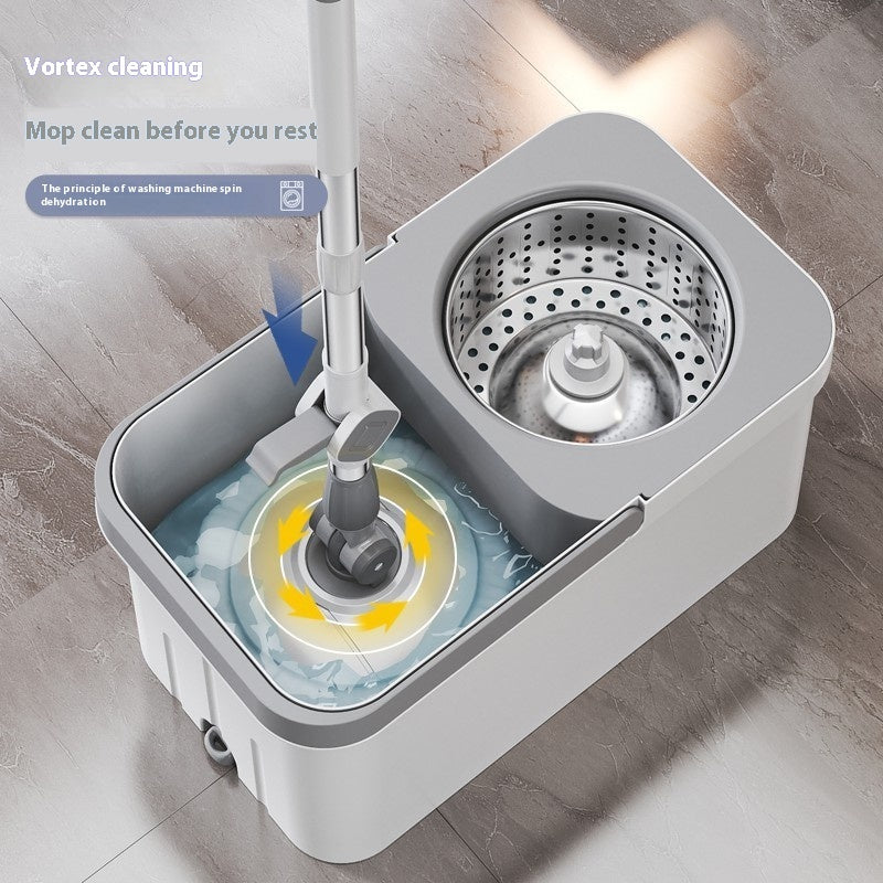 Fashion Large Rotating Mop With Barrel Suit