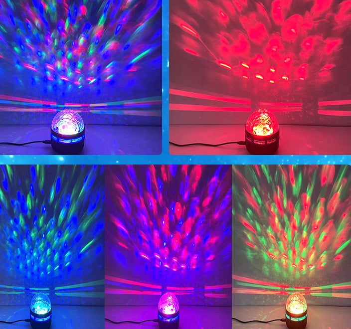 Fantasy Northern Lights Projection Star Light Water Wave Lamp