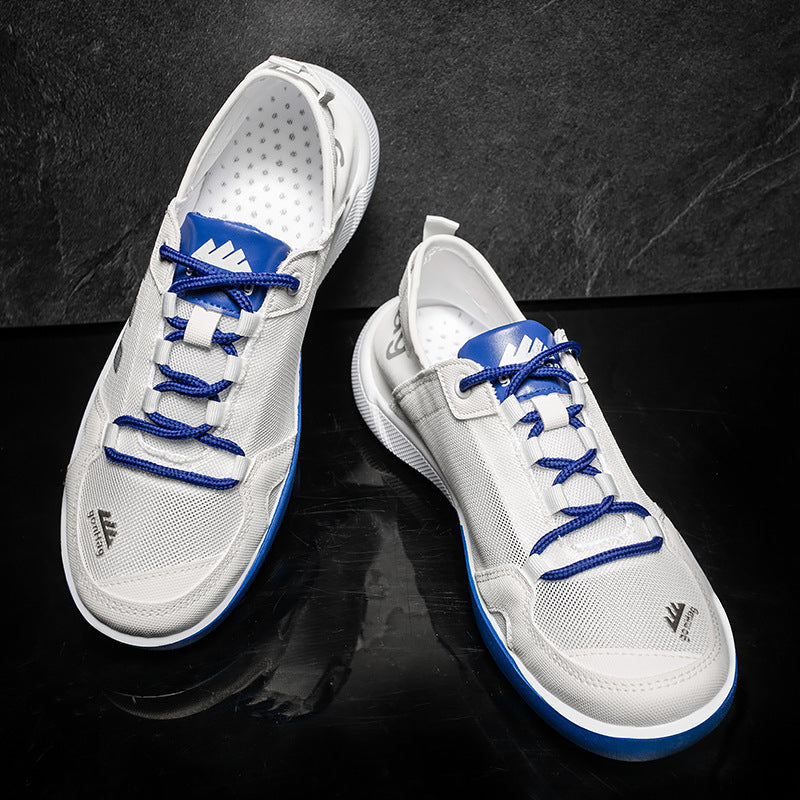 Net Red Color Matching Casual Personality Sports Running Shoes