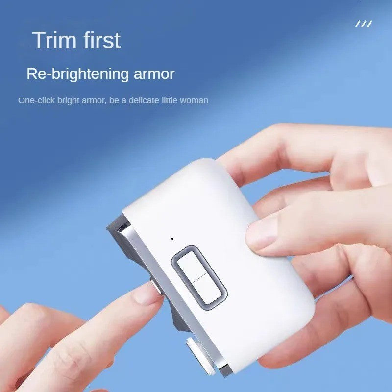 Electric Nail Clippers Mini-portable Nail Piercing Device