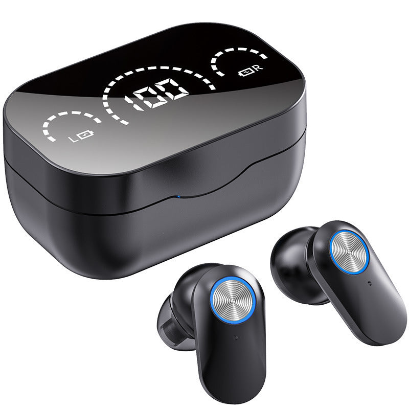 High Battery Wireless Bluetooth Headset With Flashlight Touch