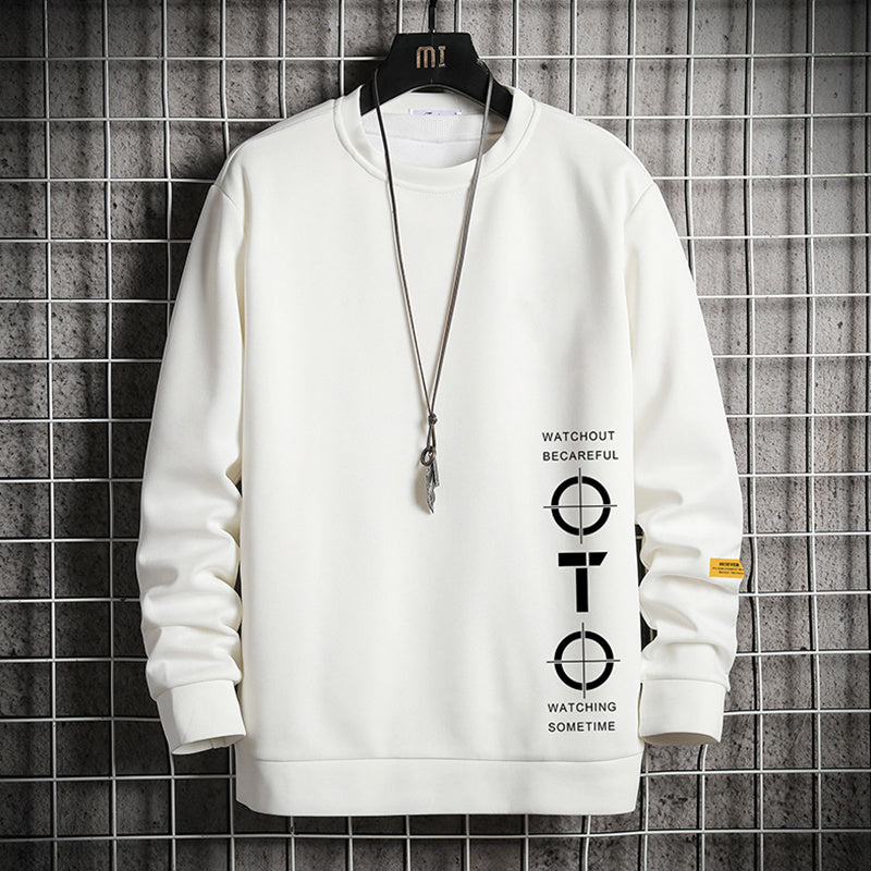 Sweater Men's Spring And Autumn Fat Man Plus Size Handsome And Versatile