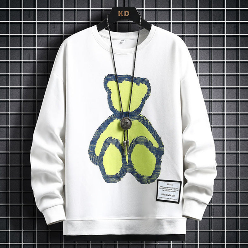 Men's Spring And Autumn Casual Cartoon Sweater