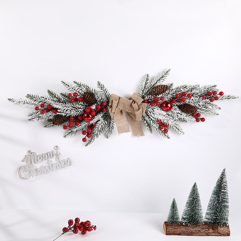 Simulation Rattan Wall Hanging Decoration Layout