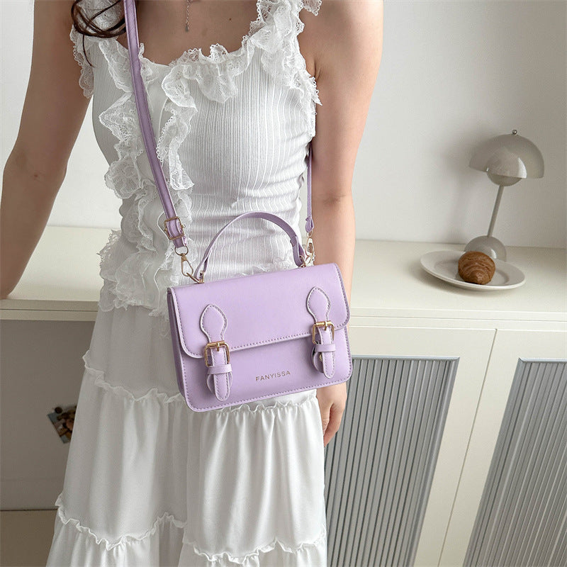 All-matching Western Style Portable Small Square Bag