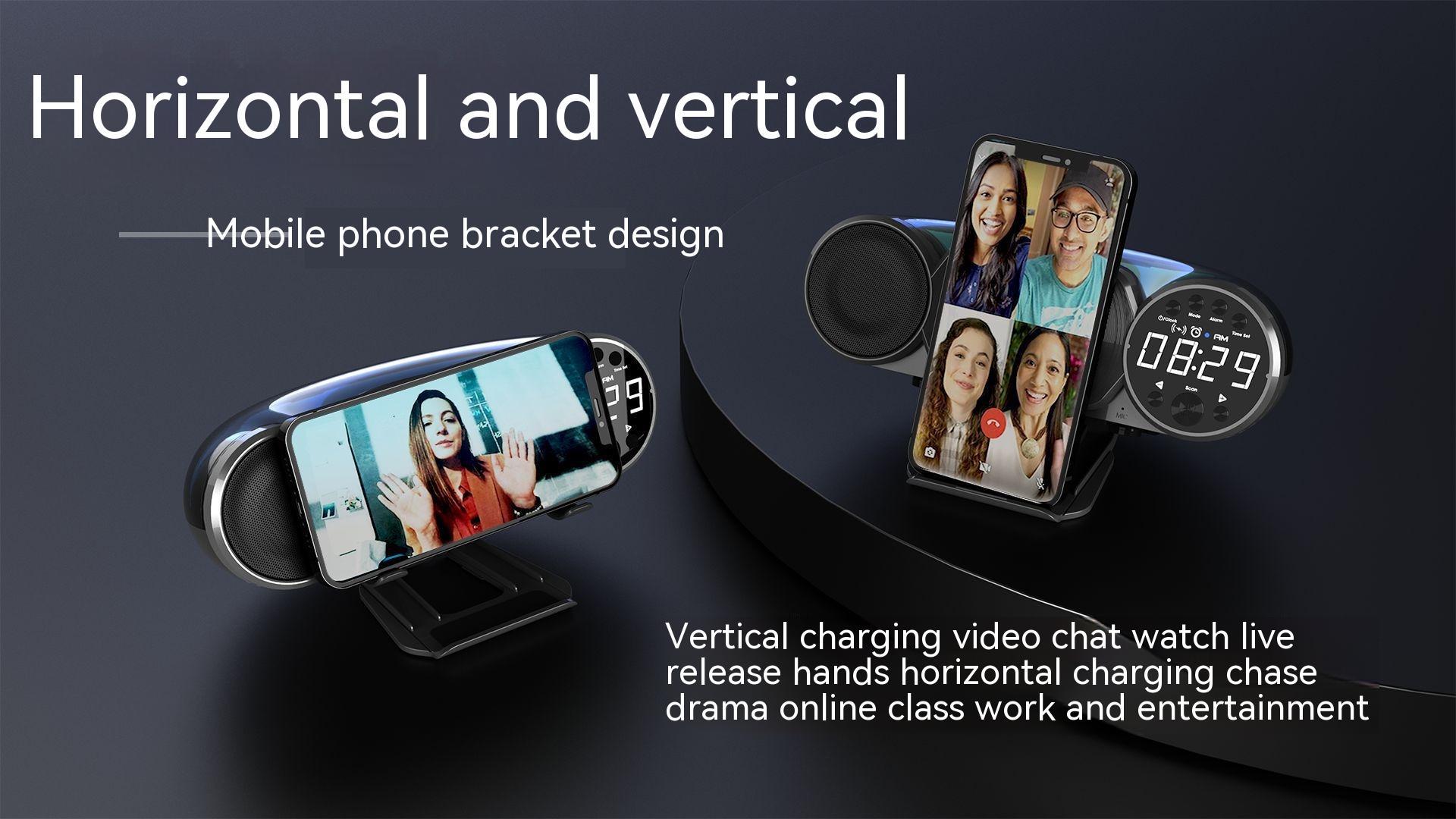 Ambience Light Wireless Charger Bluetooth Audio