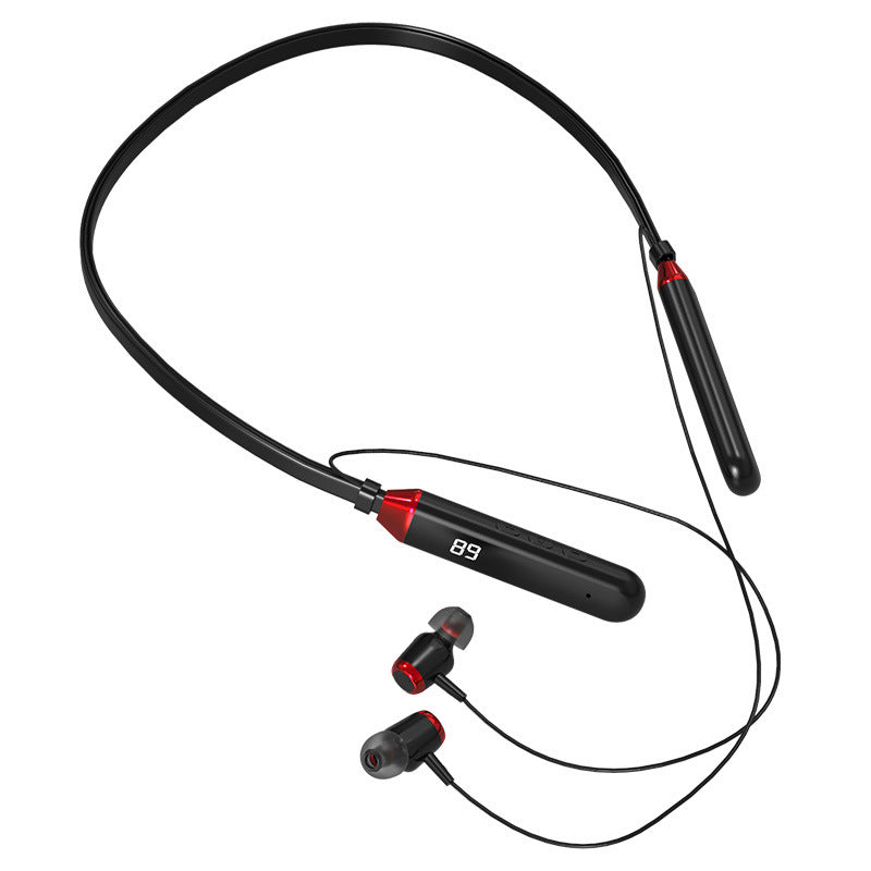 Wireless Bluetooth Headset 500mAh Hanging Neck Sports Headset Bluetooth 5.0