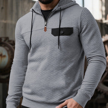 Men's Simplicity Trendy Loose Sweater Hooded