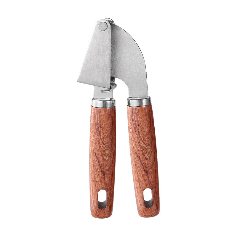 Kitchen Gadget Set Rosewood Bottle Opener Egg Beater Peeler Pizza Shovel Knife Corset Stainless Steel Suit