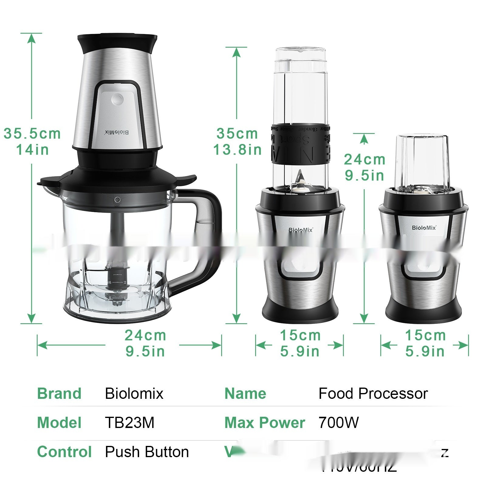 Multifunctional Household Electric Mixer Juicer Grinder