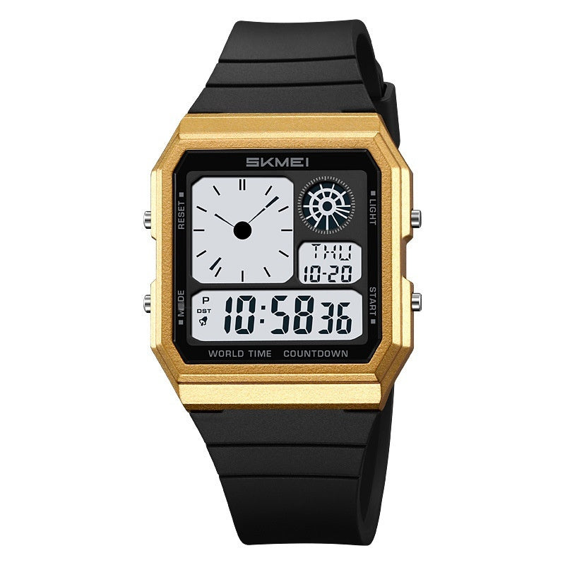 Men's Waterproof Multifunctional Electronic Sports Watch