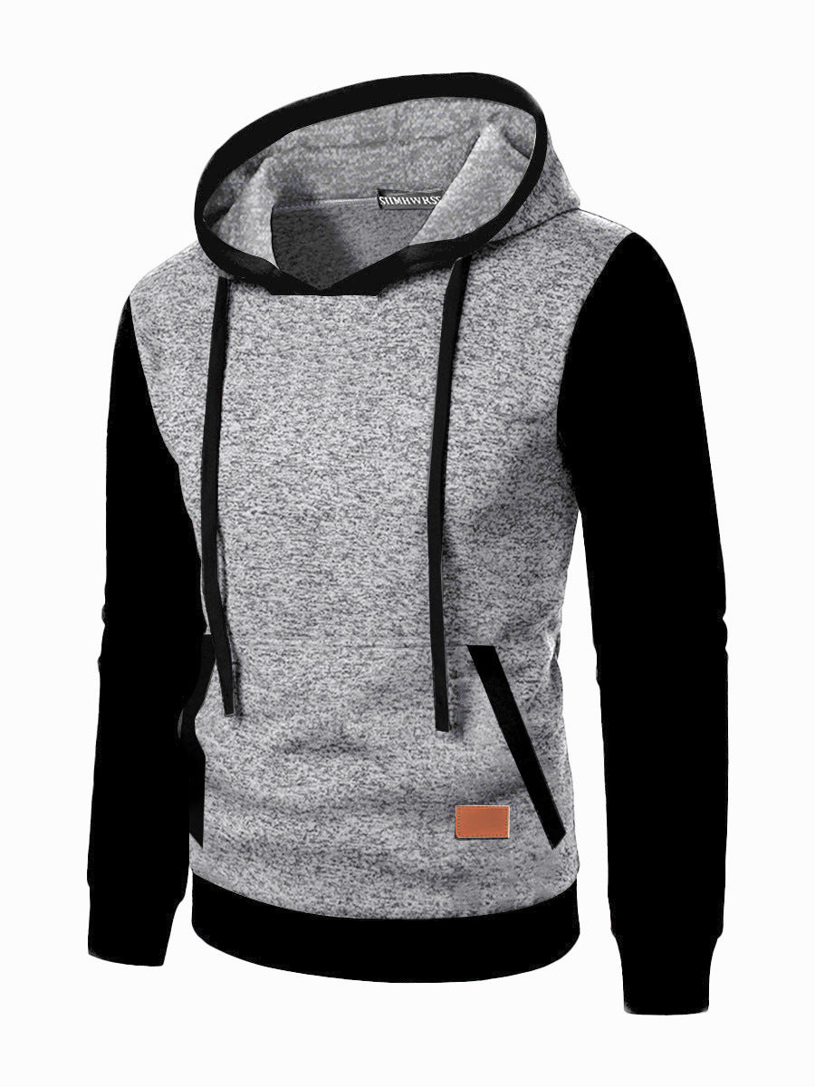Men's Sports Fitness Casual Jacquard Sweater