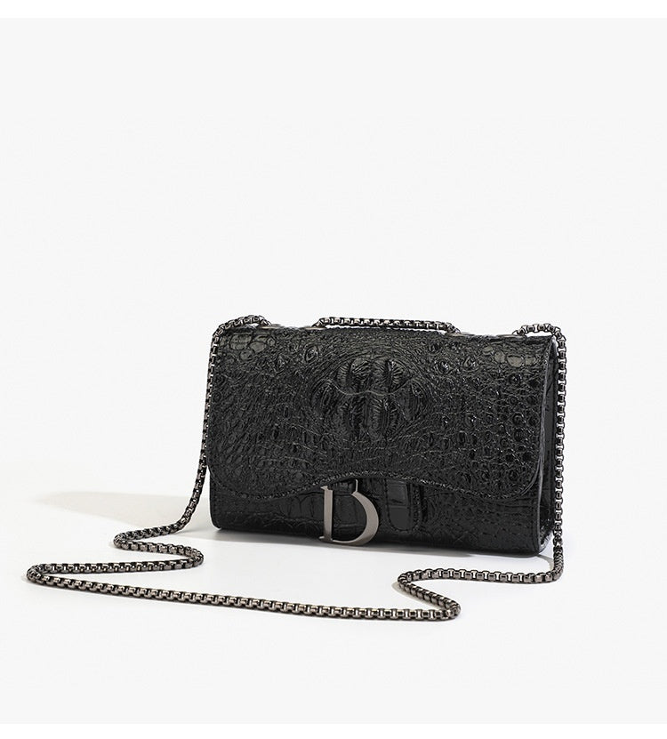 Trendy Crossbody Chain Small Square Bag For Women
