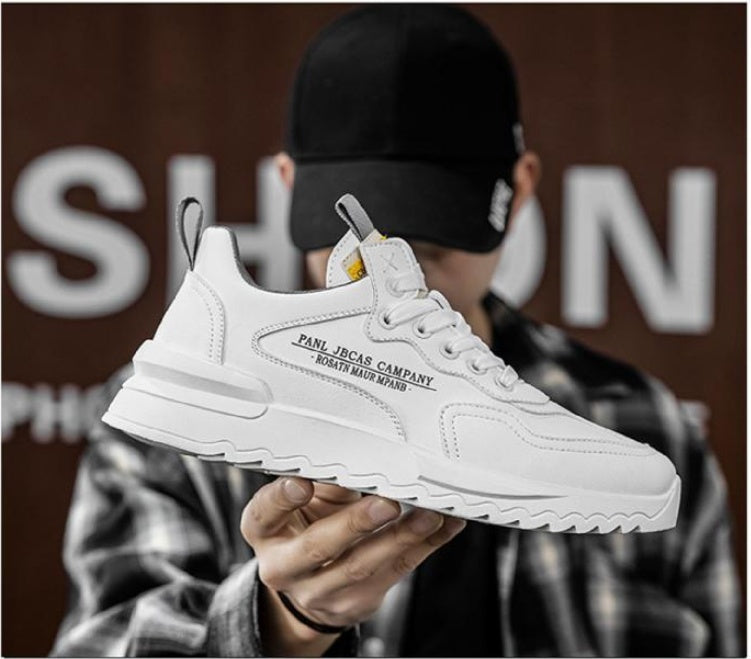 New Trend All-match Sports And Leisure White Sneakers