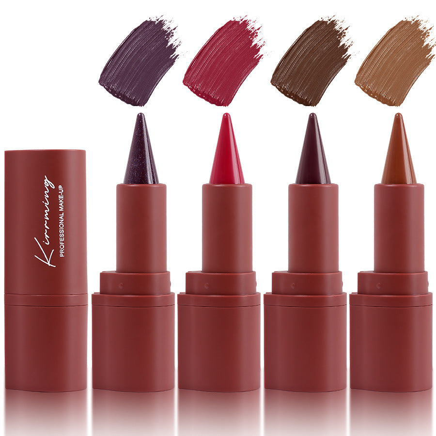 2-in-1 Eyeliner Lipstick 4 Colors Waterproof And Durable