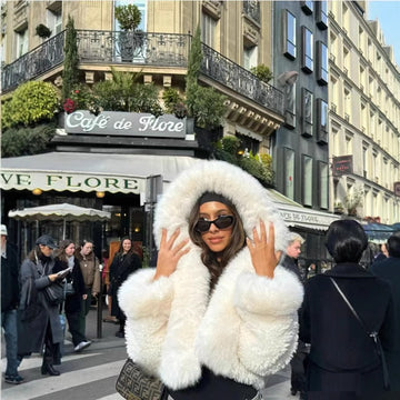 Faux Fur Coat Environmental Protection Women