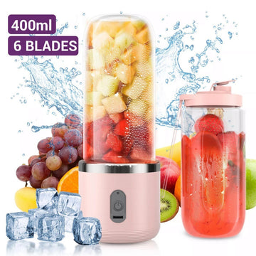 Rechargeable Electric Fruit Juice Maker Portable Blender Smoothie Juicer Machine