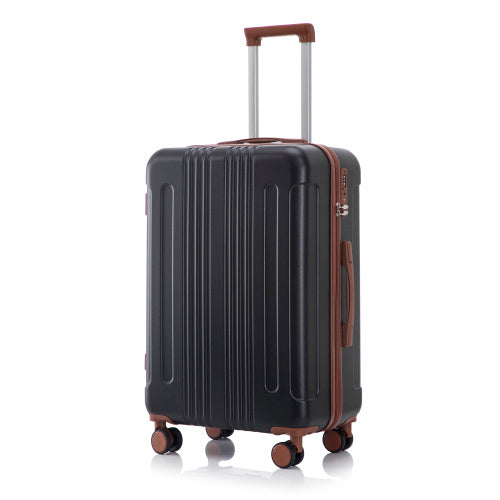 20   24  28  3 Pcs Set In ABS Spinner Wheel Luggage, Carry On Suitcase, Matching Color, TSA Combination Lock