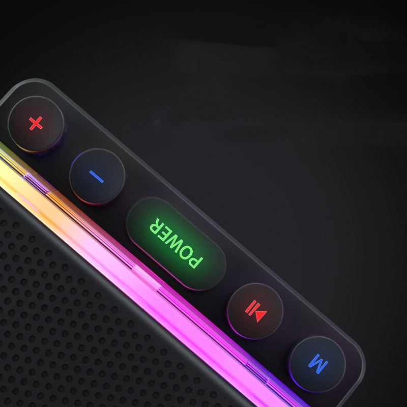 Big Volume Card Punk Button Small Cloud Smart Bluetooth Speaker