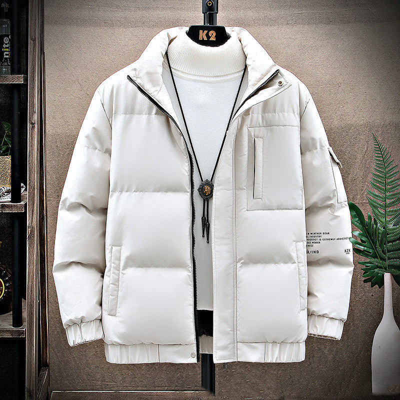 Men's Handsome All-match Warm Padded Jacket