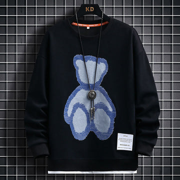 Men's Spring And Autumn Casual Cartoon Sweater